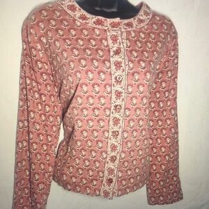 Floral Button-Up Blouse